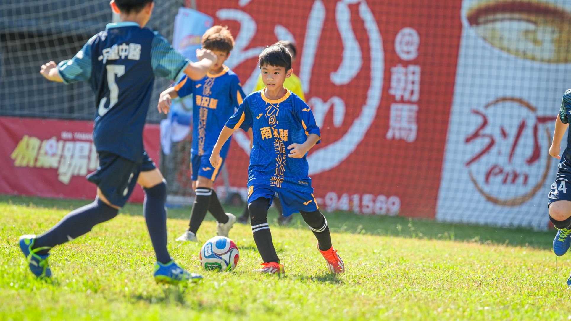 南投聯U12(藍)。（圖：台灣山葉機車提供） 